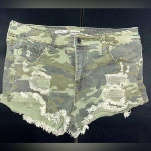 Mossimo Camo Jean Shorts